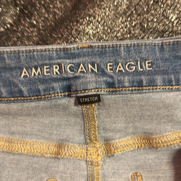 AMERICAN EAGLE CURVY DENIM MINI SKIRT - Picture 2 of 4